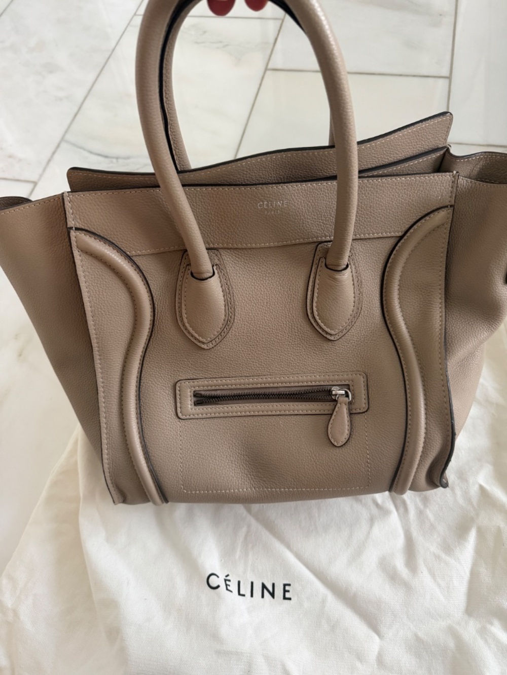 Celine Mini Luggage Tote - Picture 10 of 12